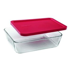 Fuente Rectangular Con Tapa Roja 1,5 L Simply Store Pyrex