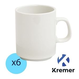 Jarrito Cafe Doble Americano Porcelana Restaurant Recto X6