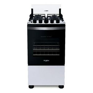 Cocina A Gas Whirlpool 4 Quemadores Blanca Color Blanco