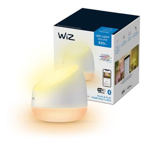 Lampara Inteligente Wi-fi Wiz Squire Dualzone 9w Rgb