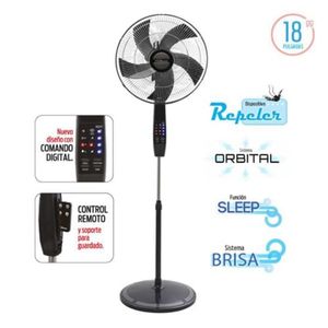 Ventilador Liliana VPD18R De Pie 18" 75W 3 Velocidades