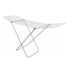 Tender Ropa Pie con Alas Plegable Grande 8 Varillas
