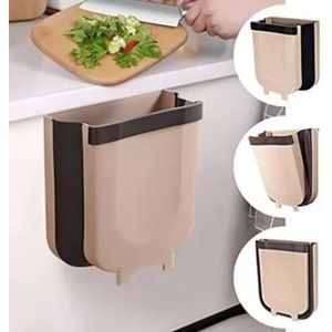 Cesto de basura plegable colgante