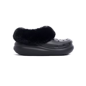 Zuecos Crocs Furever Crush Unisex Moda Negro