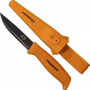 Cuchillo Pesca Y Caza Flotante Lusqtoff Cul10-8 23cm + Funda