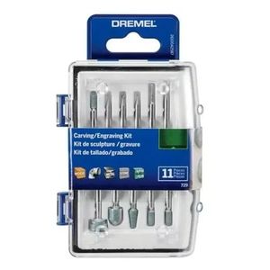 Micro Kit Para Escultura Y Grabado Dremel 729 11 Accesorios