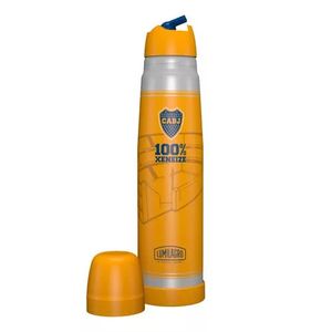 Termo Matero 1l Lumilagro Luminox Inoxidable Boca Bombonera