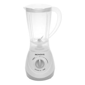 Licuadora Mondial Power 2 Nl-26 1,5l Blanca 500w Pica Hielo