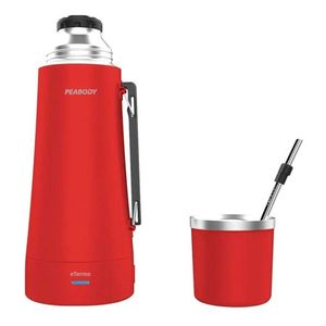 Etermo Peabody Termo Eléctrico Pe-eta1001r 1 Litro Rojo