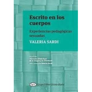ESCRITO EN LOS CUERPOS - Sardi, Valeria