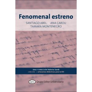 FENOMENAL ESTRENO - Carou, Ana