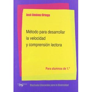 METODO PARA DESARROLLAR LA VELOCIDAD Y COMPRENSION LECTORA 1 - Jimenez Ortega, Jose