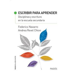 ESCRIBIR PARA APRENDER - Navarro, Federico