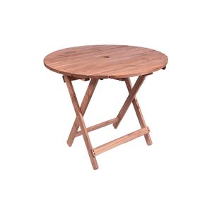 MESA MADERA REDONDA ART. 70240 DESCANSAR
