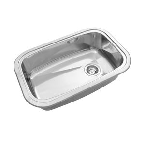 Bacha cocina pileta simple Johnson Acero E60 A