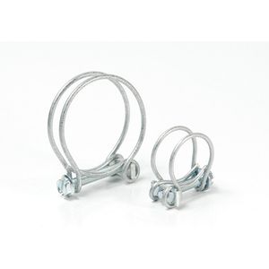 Abrazadera De Alambre  X 5 Unidades 10,5 A 15mm Carbiz A-7