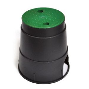 Caja para válvulas de riego Hunter Rainbird circular mini