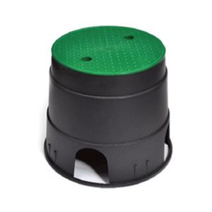 Caja para válvulas de riego Hunter Rainbird circular grande