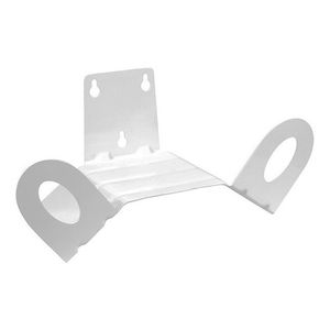 Soporte De Acero Para Manguera Reforzado 2.00mm Blanco Sc