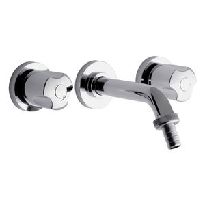 Griferia lavatorio de pared doble comando FV Pampa