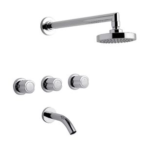 Griferia ducha de embutir con transferencia FV Allegro