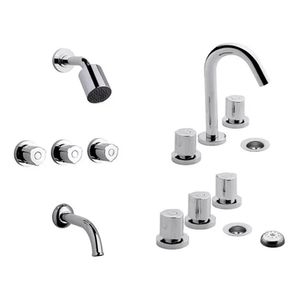 Griferia Fv Radal Combo Ducha Lavatorio Bidet Cfv544 a