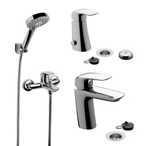 Griferia ducha exterior lavatorio pico bajo bidet FV Epuyén