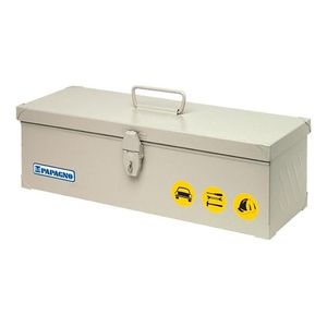 Caja De Herramientas Metálica 500x125x200 Papagno Modelo 25