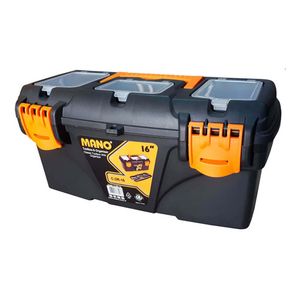 Caja De Herramientas Plást Mano 2 Cierres 410x209x195 Cor16