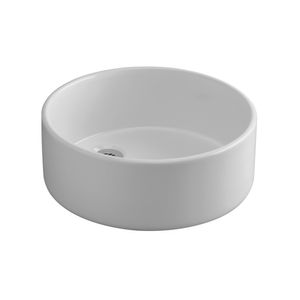 Bacha baño lavatorio de apoyo redonda Ferrum Tori L244K