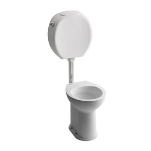 Inodoro corto + depósito baño discapacitados Ferrum Espacio
