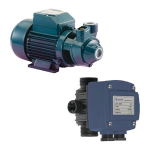 Bomba periferica QB 60 + controlador de flujos CAF Pluvius