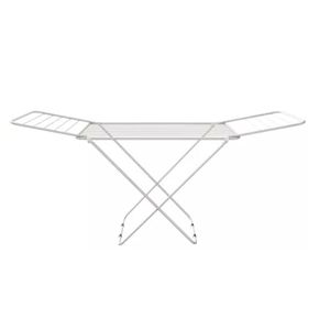 Tender Con Alas Smart Kassel Plegable Acero Blanco 180x50x84cm