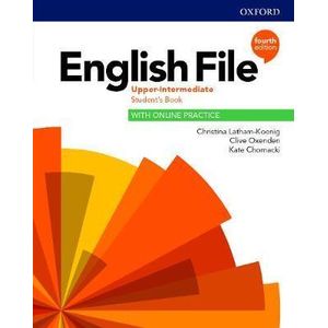ENGLISH FILE UPPER INTERMEDIATE SBK WITH ONLINE PRACTICE 4TH EDITION - Latham Koenig, Christina
