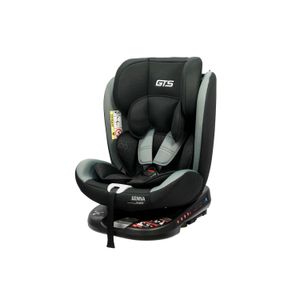 Butaca De Seguridad Senna Bs-01 Negra Con Gris Gts