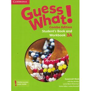 GUESS WHAT 3A COMBO EDITION SBK AND WBK WITH ONLINE RESOURCES AMERICAN ENGLISH - Reed, Susannah