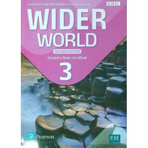 WIDER WORLD 3 SBK 2ND ED AND EBOOK WITH APP - Barraclough, Carolyn