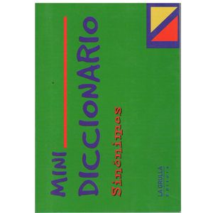 MINIDICCIONARIO SINONIMOS -