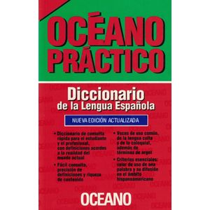 DICCIONARIO DE LA LENGUA ESPAÑOLA OCEANO PRACTICO EDICION ACTUALIZADA - Anonimo