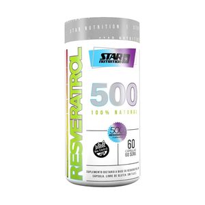 Resveratrol 500 60 cap. Sabor: Sin Sabor Star Nutrition