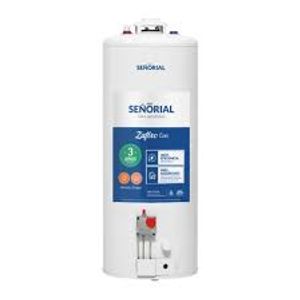 Termotanque A Gas Señorial Zafiro 85 Lts, Tszp1-85, De Pie/Colg, Conexion Supe/Infe, Multigas
