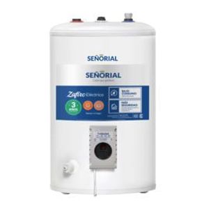 Termotanque Electrico Señorial Zafiro 50 Lts, Teszp-65, De Pie/Colgar, Conexion Superior 1500W