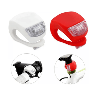 LUCES BICICLETA DELANTERA Y TRASERA DE SILICONA