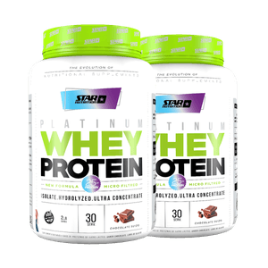 2 x Premium Whey Protein 2lb Sabor: Chocolate Star Nutrition