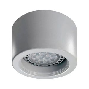 Aplique Plafon Redondo Monovolumen Fijo 12W Blanco