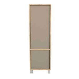 COLUMNA TABLES 4104 2 PUERTAS OLMO GRIS