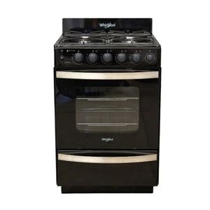Cocina Whirlpool Negra Hierro 56 cm WFN57DIDNA