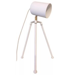 Velador Trípode Mesa Luz Escritorio 380mm 5212/A BL Faroluz