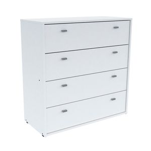 Cómoda melamina con cajones Mosconi Nature BLANCO