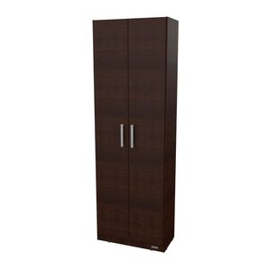 Biblioteca con estantes y puertas completas 60 cm. Mosconi WENGUE